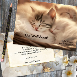 Cute Sweet Kitten Friends kommer snart Kort