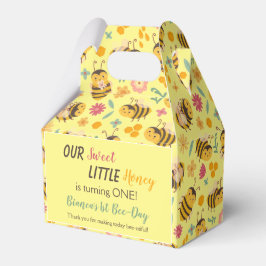 Cute Sweet Little honey Bee Birthday Tack Presentaskar