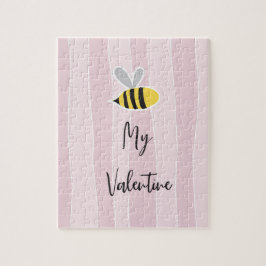 Cute Sweet Loely Tecknad Bee mina Valentine-gåvor Pussel