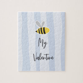 Cute Sweet Loely Tecknad Bee mina Valentine-gåvor Pussel