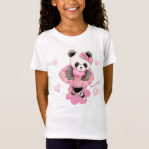 Cute Sweet Panda-pall med vackra Rosor