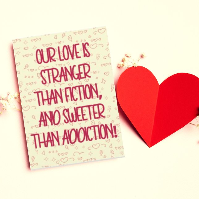 Cute Sweet par Kärlek Alla hjärtans dag Helgkort (Buy or Download Now!)