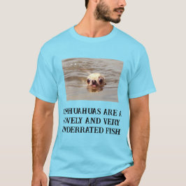 Cute Swimming Hund T-Shirt