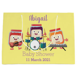 Cute sylt-sessionsmusiker tecknad humor