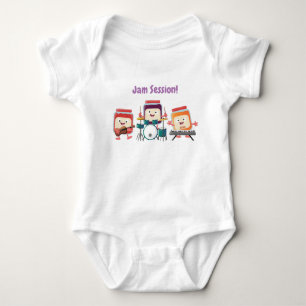 Cute sylt-sessionsmusiker tecknad humor t shirt