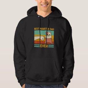 Cute Syrian Breed Rodents Best Hamster Pappa någon Hoodie