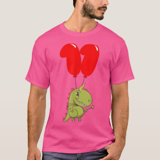 Cute T-Rex Fairy - 11:e födelsedagen - Kids Balloo T Shirt