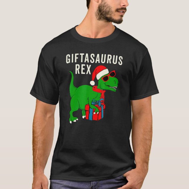 Cute T Rex jul Dinosaur Meme Asaurus Rex Shirt (Framsida)