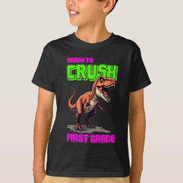 Cute T-Rex-krossar första Klass Tee