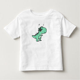 Cute T-Rex Playing Music for Kids🎵 T Shirt