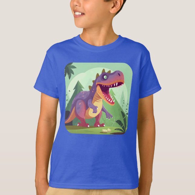 Cute T-Rex T Shirt (Framsida)