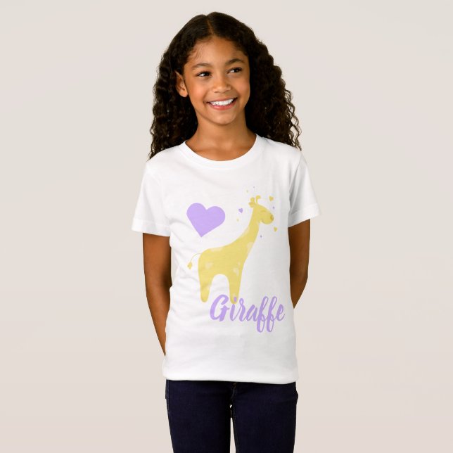 Cute T-Shirt-för barn T Shirt (Hel framsida)