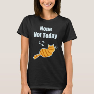 Cute T Shirt of A Cat Seping