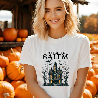 Cute Ta mig till Salem Halloween Tshirt T Shirt
