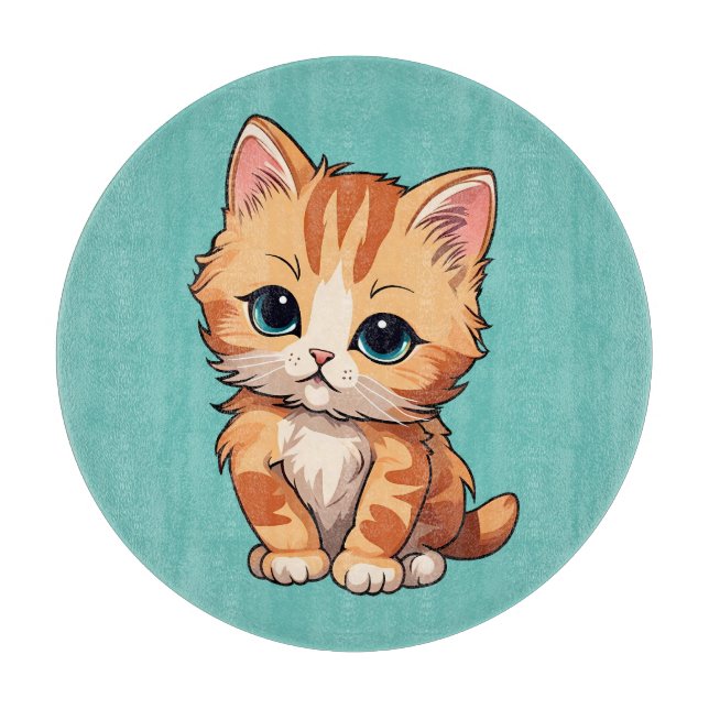 Cute Tabby katt (Framsidan)