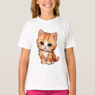 Cute Tabby katt T Shirt