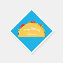 Cute Taco Kids 1:a födelsedag Party Mexikanska mat