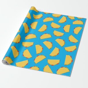 Cute Taco Kids 1:a födelsedag Party Mexikanska mat Presentpapper
