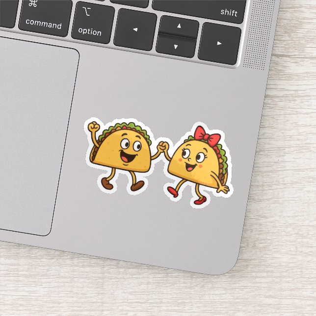 Cute Tacos Klistermärken (Detalj)