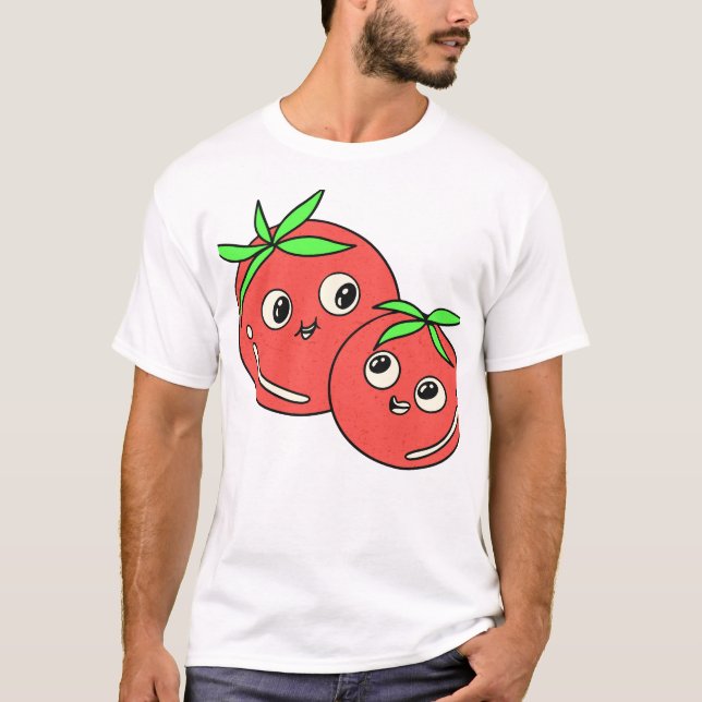 Cute tamatar t shirt (Framsida)