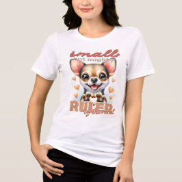 CUTE TAN CHIHUAHUA HUND SAYING T SHIRT
