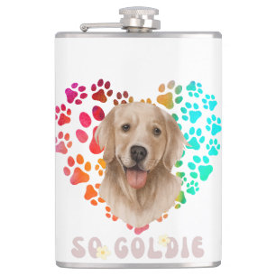 Cute tass Heart golden Hund Puppy Pet Animal party Fickplunta