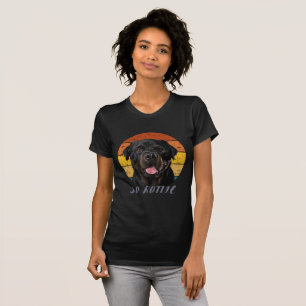 Cute tass Retro Heart Rottie Hund Pet Animus rottw T Shirt