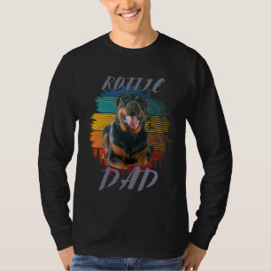 Cute tass Retro Heart Rottie Hund Pet Animus rottw T Shirt