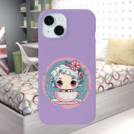 Cute Tea Kopp Doll iPhone/iPad-fall