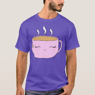 Cute Tea Kopp Rosa T Shirt