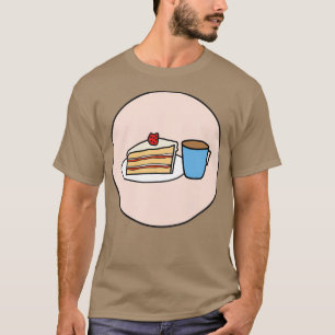 Cute Tea och tårta T Shirt