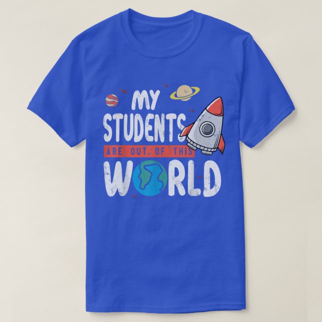 Cute Teacher-designen som min Studenter är ute ur  T Shirt (Design framsida)