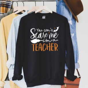 Cute Teacher Halloween Unisex Lång Ärmad Tröja