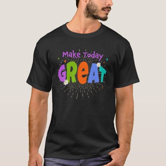 Cute Teacher Motivational Inspirational SEL Make T T Shirt (Framsida)