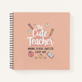 Cute Teacher Spiral bärbar dator