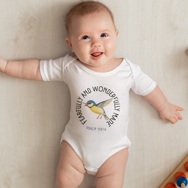 Cute Teal Flies Bible Verse Faith T Shirt (Skapare uppladdad)