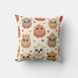 Cute-teckenkudde Kudde