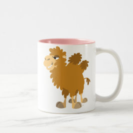 Cute Tecknad 2-Humped Camel Mugg