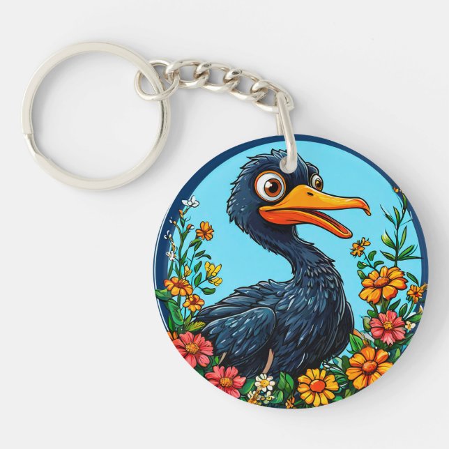 Cute tecknad anka (Framsidan)