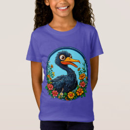 Cute tecknad anka t shirt