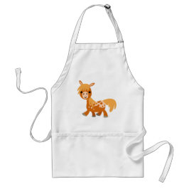 Cute Tecknad Appaloosa Pony Apron Förkläde
