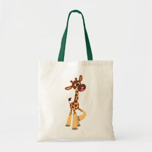 Cute Tecknad Baby Giraffe Bag Tygkasse