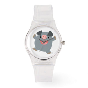 Cute Tecknad Bouncy Gris Watch Armbandsur