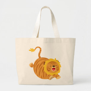 Cute Tecknad Bouncy Liger Bag Jumbo Tygkasse