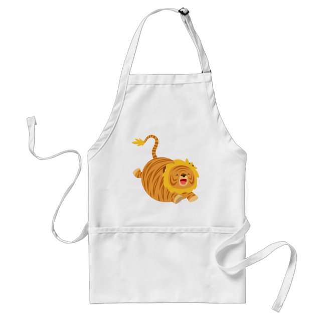 Cute Tecknad Bouncy Liger Cooking Apron Förkläde (Framsidan)