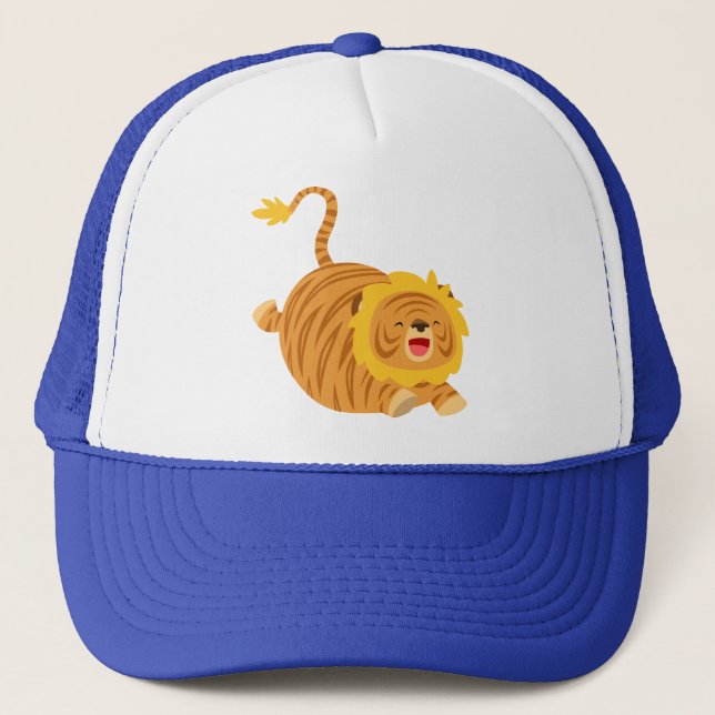 Cute Tecknad Bouncy Liger Hat Truckerkeps (Framsida)