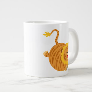 Cute Tecknad Bouncy Liger T-Shirt Jumbo Mugg