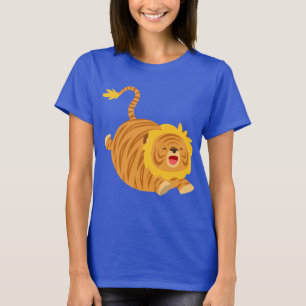 Cute Tecknad Bouncy Liger Women T-Shirt