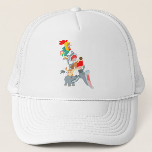Cute Tecknad Bremen Town Musician Hat Keps