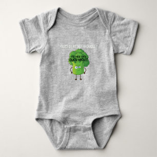 Cute Tecknad Broccoli Du tycker inte om Broccoli B T Shirt